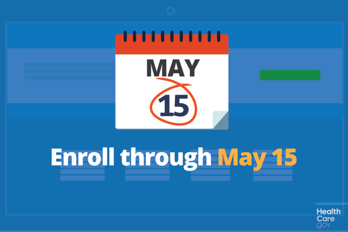 Image: Enroll through May 15